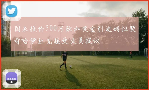 国米报价500万欧加奖金引进姆拉契奇哈伊杜克接受交易提议